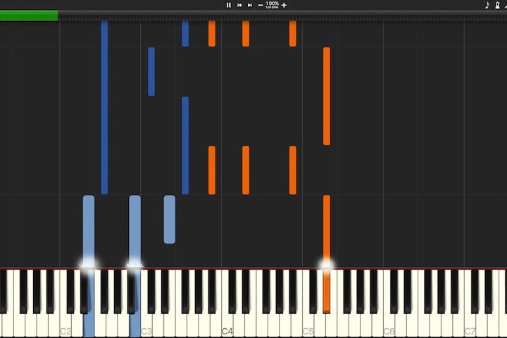 synthesia visualizer